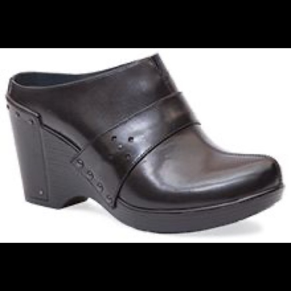 Dansko Wedge Clog Mules